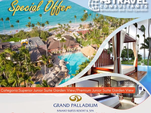 Oferta Verano 2024 Grand Palladium Bávaro Suites Resort & Spa