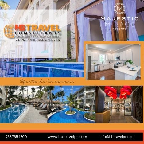 Oferta Especial 2025 Destination Beach en Majestic Mirage República Dominicana