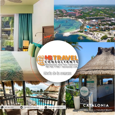 Oferta de Verano 2025 Catalonia Riviera Maya