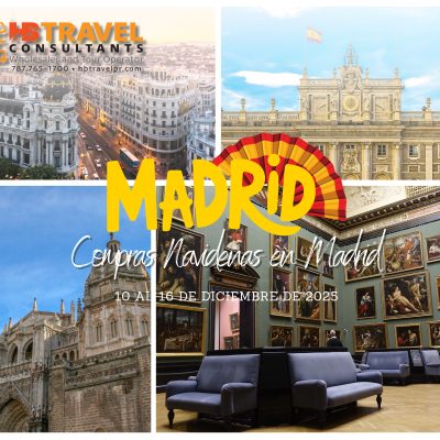 Salida Especial: Compras Navideñas en Madrid 2025 | HB Travel Consultants